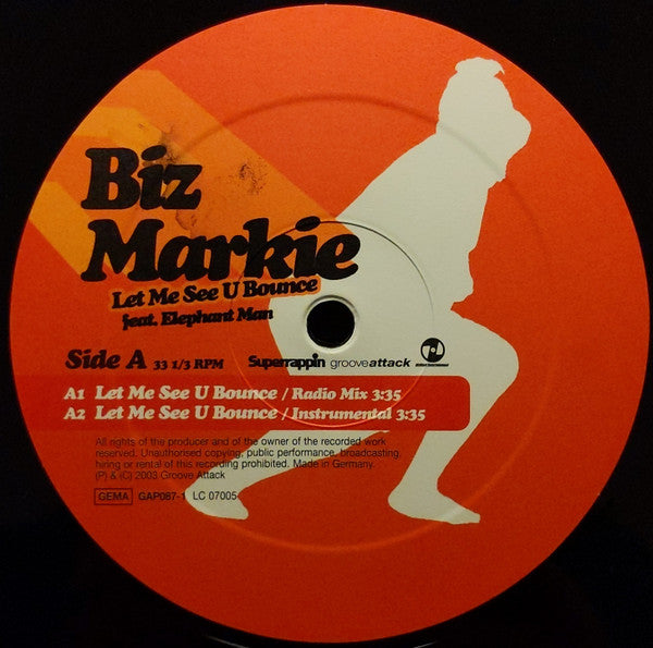 Biz Markie : Let Me See U Bounce (12")