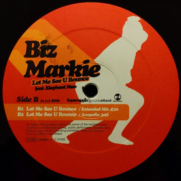 Biz Markie : Let Me See U Bounce (12")