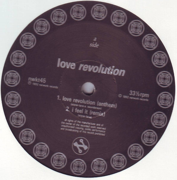 Love Revolution : The Love Evolution EP (12", EP)