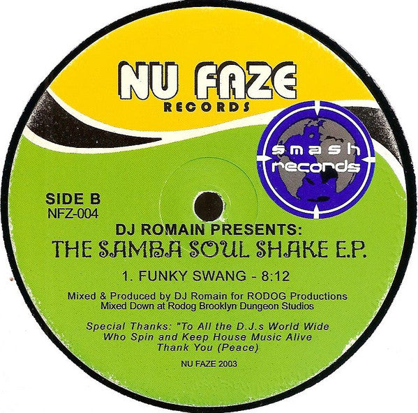 DJ Romain : The Samba Soul Shake EP (12", EP)
