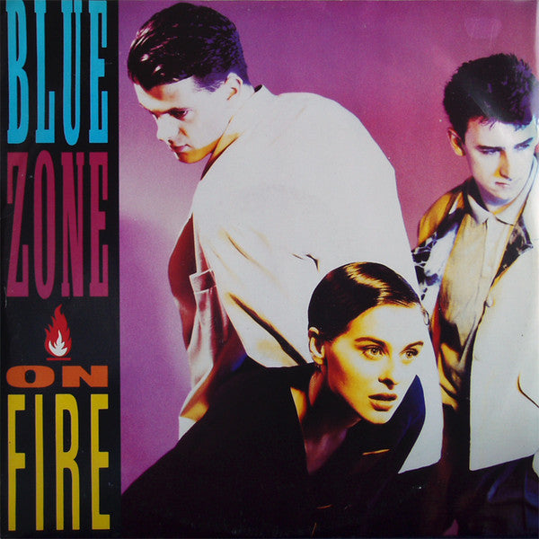 Blue Zone (4) : On Fire (12", Single)