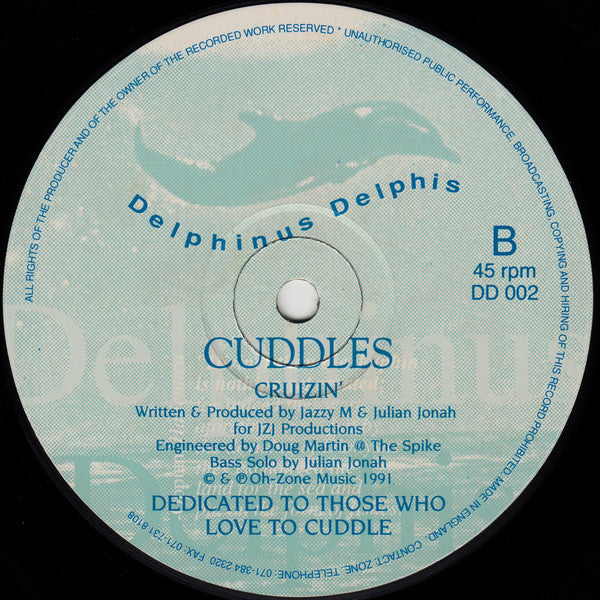 Cuddles : Gotta Hold On (12")