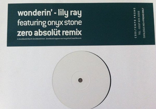 Lily Ray : Wonderin' (12", Promo, W/Lbl)
