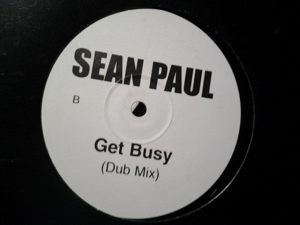 Sean Paul : Get Busy (12", Unofficial)