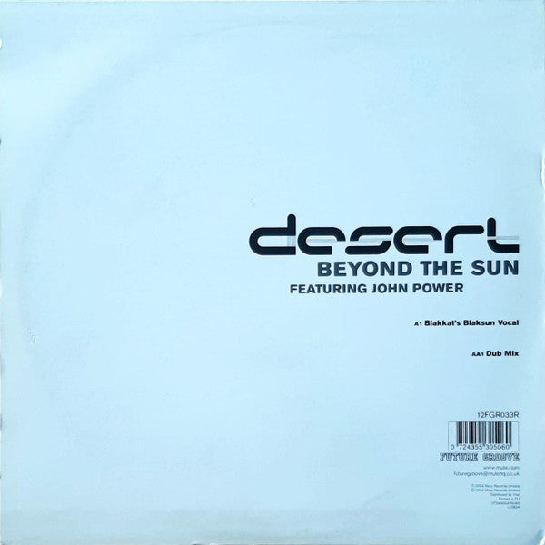 Desert Featuring John Power : Beyond The Sun (12")