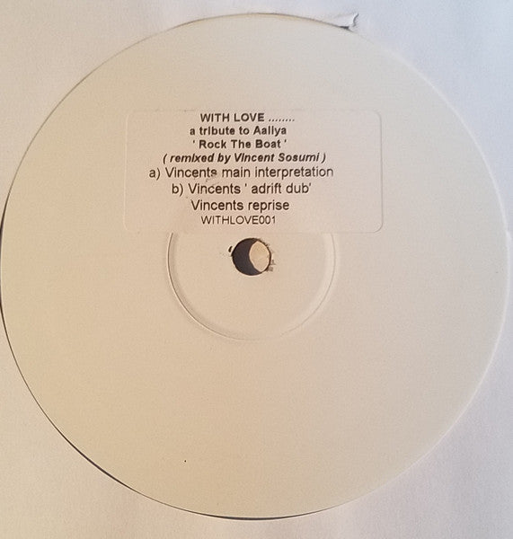 Aaliyah : Rock The Boat (Vincent Sosumi Remixes) (12", Promo, Unofficial, W/Lbl)