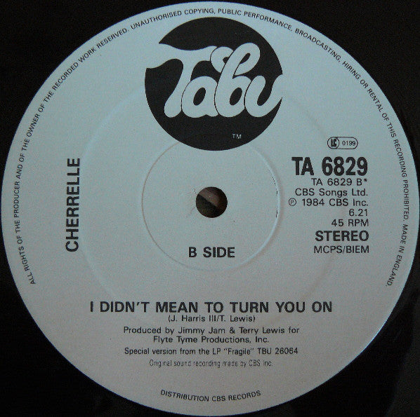 Cherrelle With Alexander O'Neal : Saturday Love (Extended Version) (12", Single)