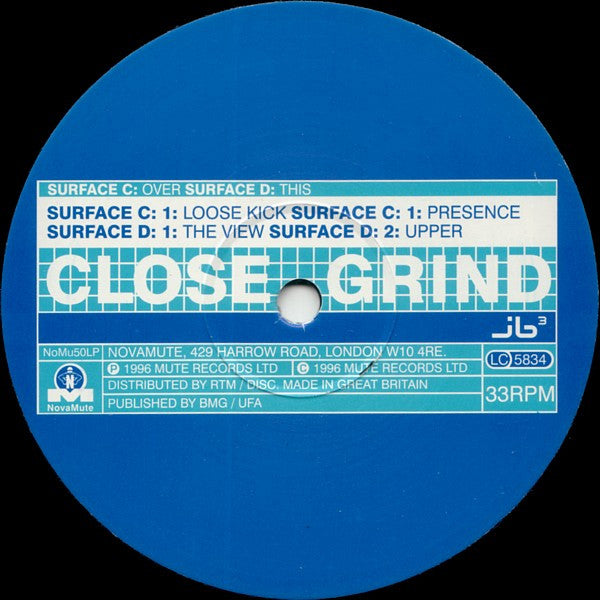 jb³ : Close Grind (2x12", Album)
