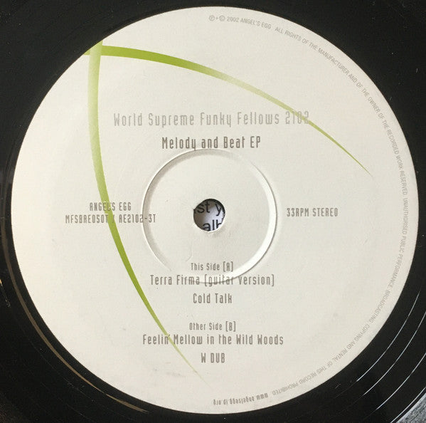 World Supreme Funky Fellows 2102 : Melody And Beat EP (12", EP)