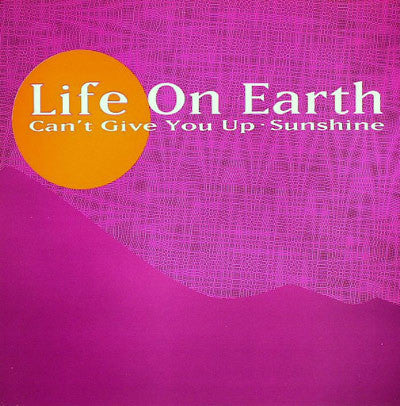 Life On Earth : Can't Give You Up (12")