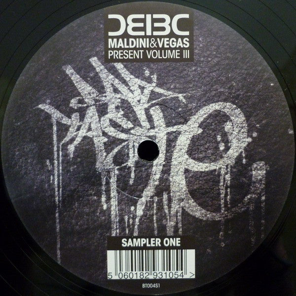Maldini&Vegas* : Bad Taste Volume III (Sampler One) (12", Smplr)