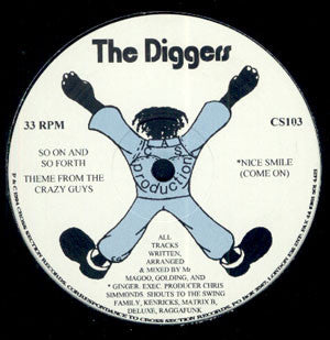 The Diggers : So On And So Forth (12")