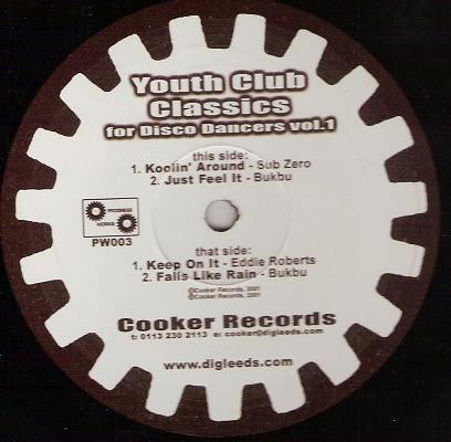 Various : Youth Club Classics For Disco Dancers Vol.1 (12")