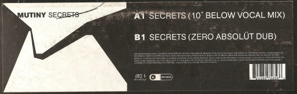 Mutiny : Secrets (12")