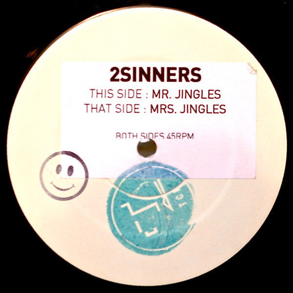 2 Sinners : Mr Jingles (12", Promo, W/Lbl)