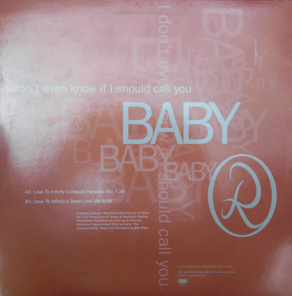 Rozalla : Baby (12", Single, Promo)
