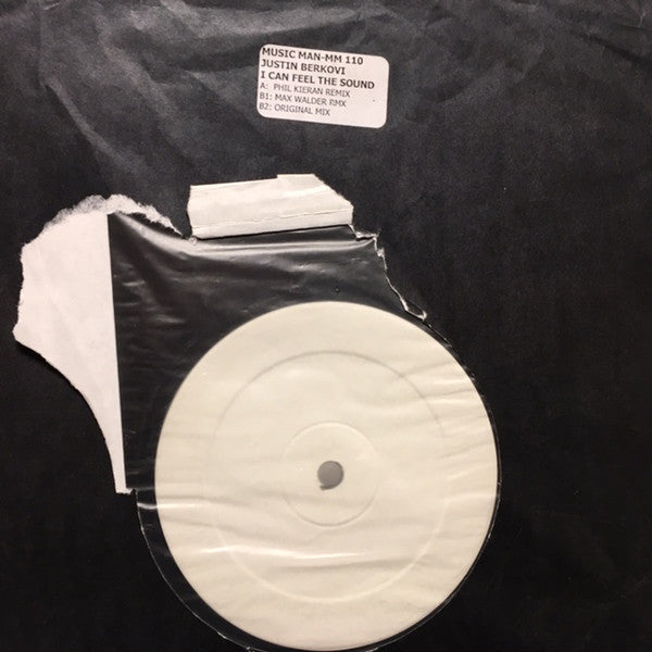 Justin Berkovi : I Can Feel The Sound (12", Promo)