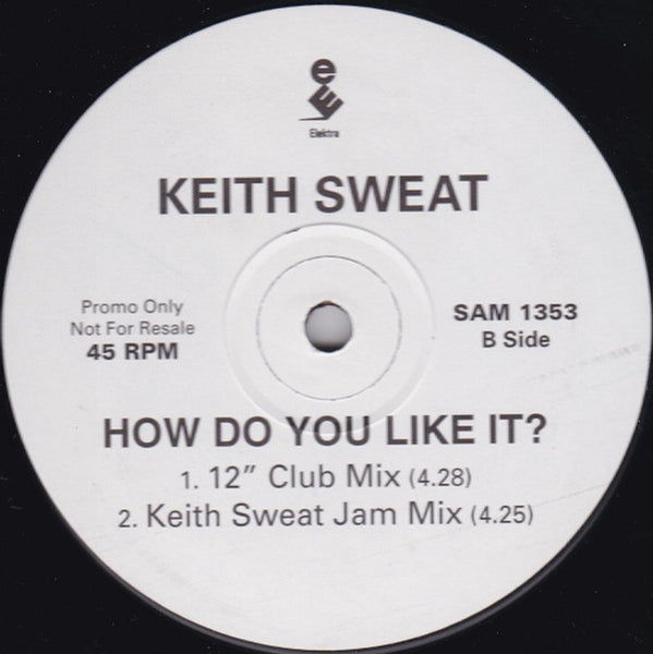 Keith Sweat : How Do You Like It? (12", Promo)