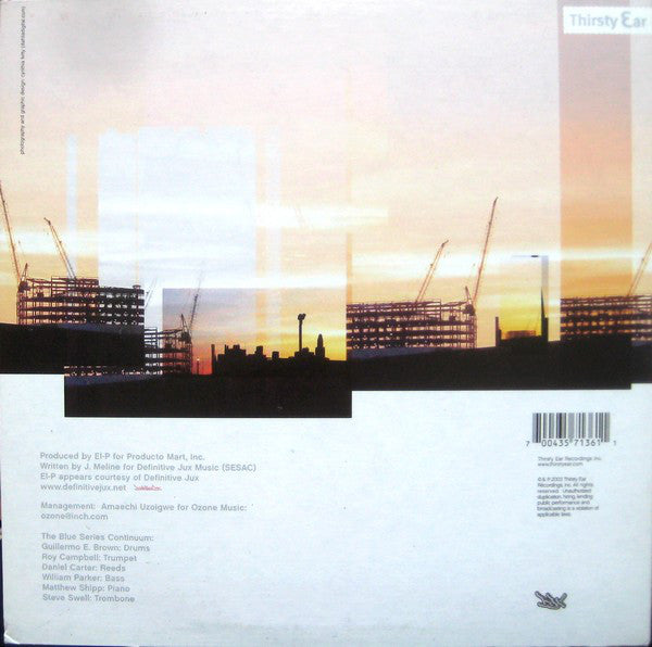 EL-P : Sunrise Over Bklyn (10", S/Sided)