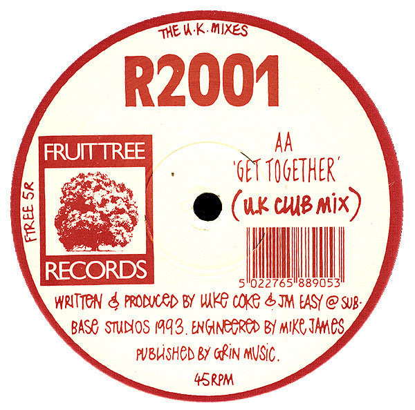 R-2001 : Get Together (The UK Mixes) (12")