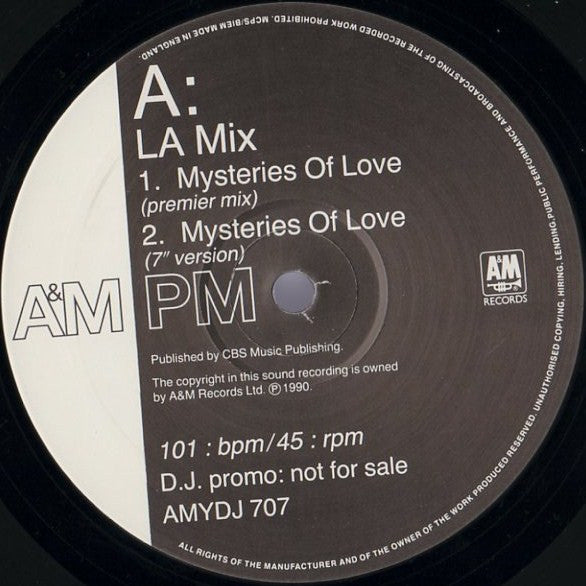 LA Mix* : Mysteries Of Love (12", Promo)