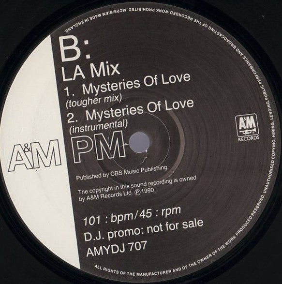 LA Mix* : Mysteries Of Love (12", Promo)