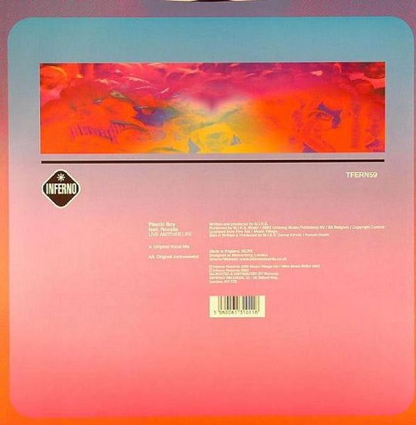 Plastic Boy Feat. Rozalla : Live Another Life (12")