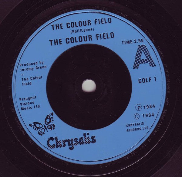 The Colour Field* : The Colour Field (7", Single)