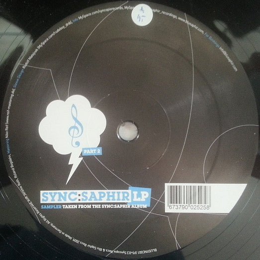 Electrosoul System / Bionic1 : Sync:Saphir LP Sampler 2 (12", Smplr)