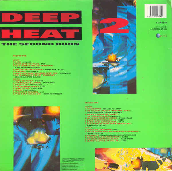 Various : Deep Heat 2 - The Second Burn (2xLP, Comp)