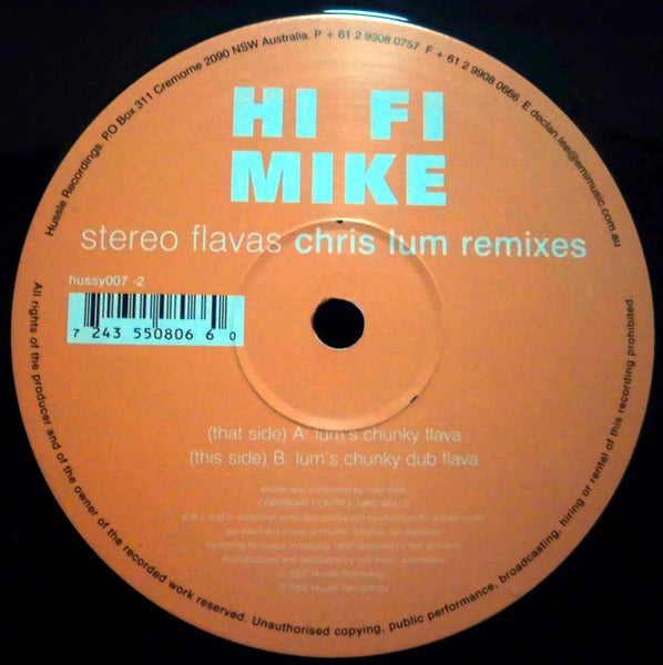 Hi Fi Mike : Stereo Flavas (Chris Lum Remixes) (12")
