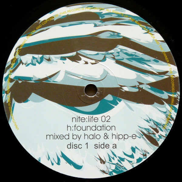 H:Foundation* : Nite:Life 02 (2xLP, Comp)