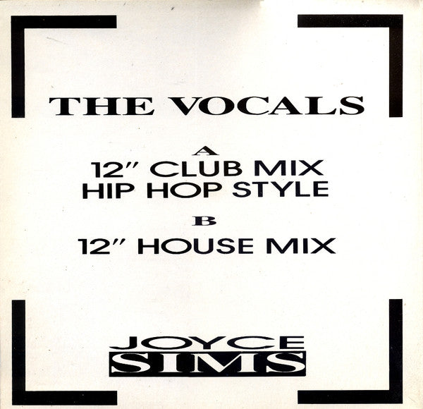 Joyce Sims : Walk Away (The 12" Selection) (2x12", Promo)