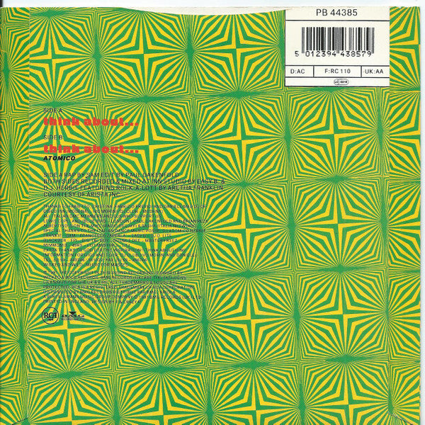 D.J.H. Featuring Stefy* : Think About ... (7")