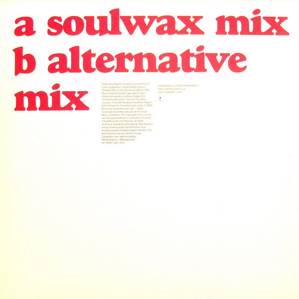 Sugababes : Round Round (Soulwax And Alternative Mixes) (12", Promo)