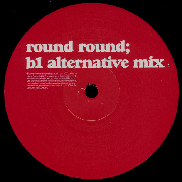 Sugababes : Round Round (Soulwax And Alternative Mixes) (12", Promo)