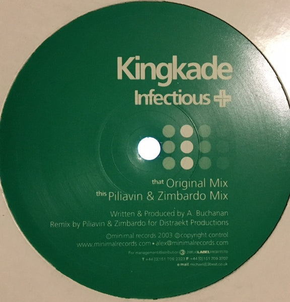 Kingkade : Infectious (Disc 1) (12")