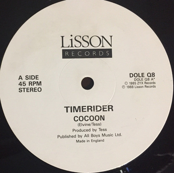 Timerider : Cocoon (12", Single)