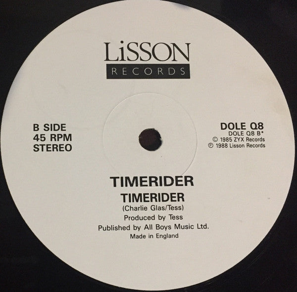 Timerider : Cocoon (12", Single)