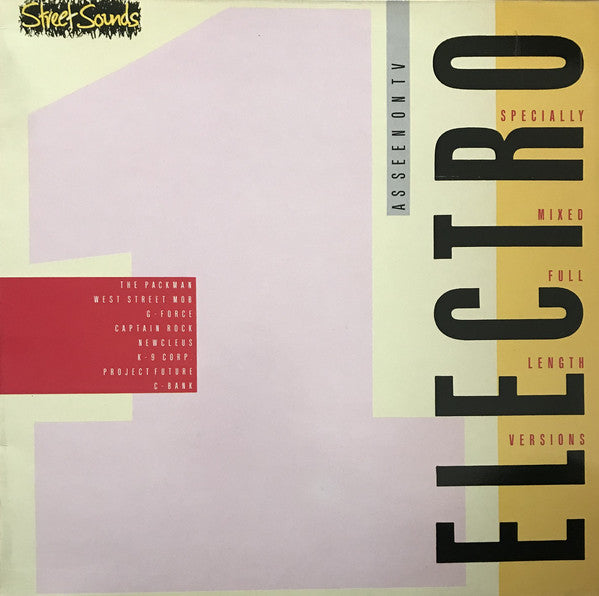 Various : Street Sounds Electro 1 (LP, Comp, Mixed)