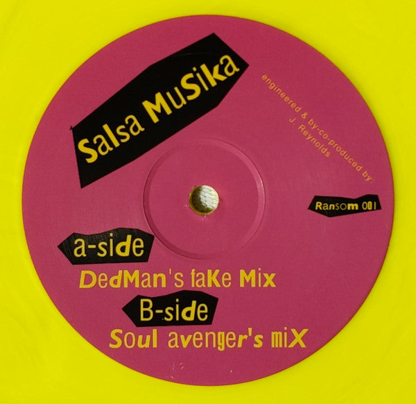 Dirty Trikz : Salsa Musika (12", Unofficial, Yel)