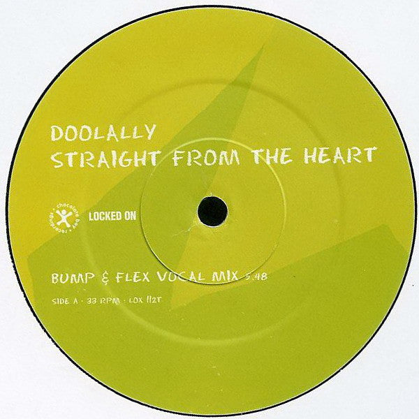 Doolally : Straight From The Heart (12", Single, RE)