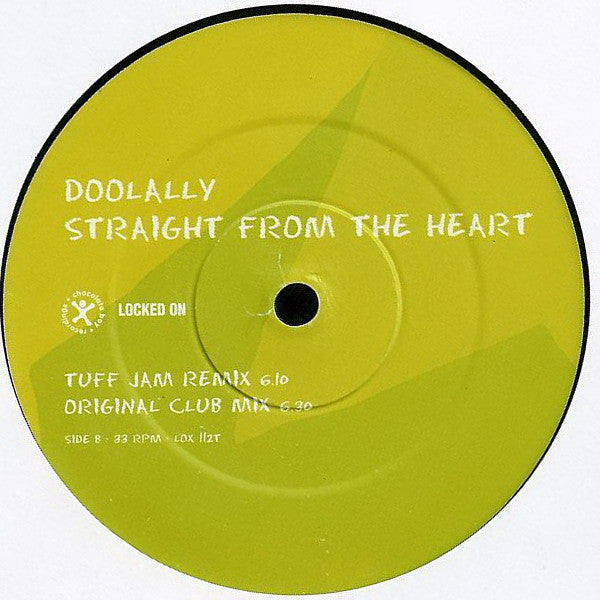 Doolally : Straight From The Heart (12", Single, RE)