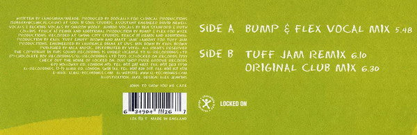 Doolally : Straight From The Heart (12", Single, RE)