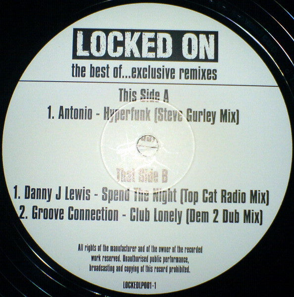 Various : Locked On (The Best Of...Exclusive Remixes) (2x12", Ltd)