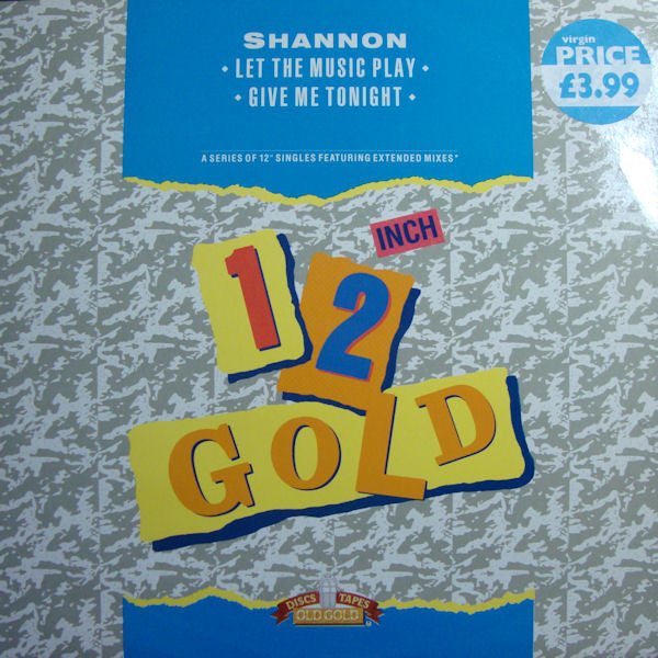 Shannon : Let The Music Play / Give Me Tonight (12", Single)