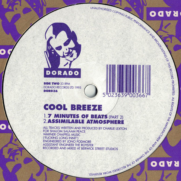 Cool Breeze : Assimilation EP (12", EP)