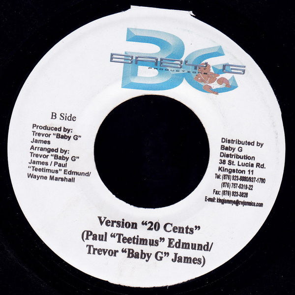 Elephant Man : Burn Fi Burn (7")