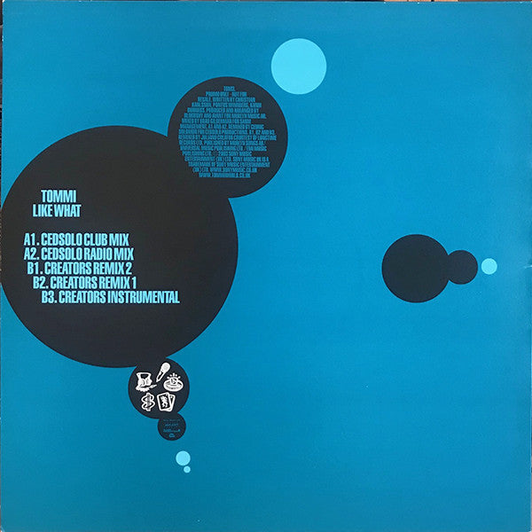 Tommi (2) : Like What (12", Promo)