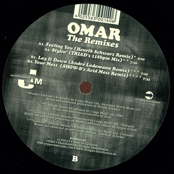 Omar : The Remixes (12")